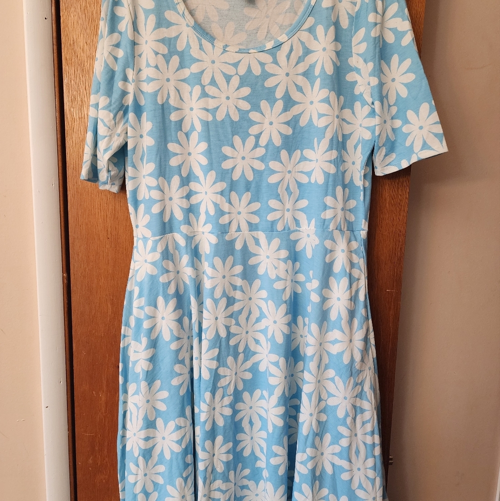 Lularoe Nicole dress 2XL Like New